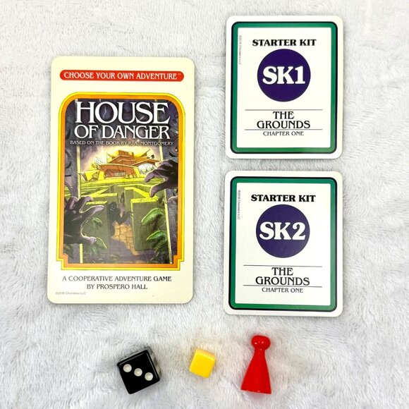 Choose Your Own Adventure House of Danger Card Game 2018 Z 100% Complete - Picture 4 of 9